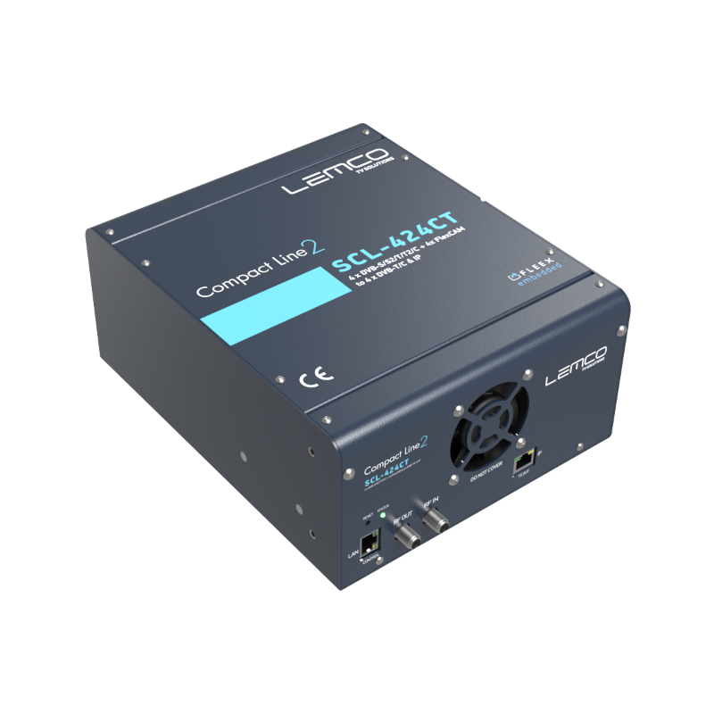 Lemco SCL-424CT+CI 4 X DVB-S/S2/T/T2/C DVB-T/C+IP