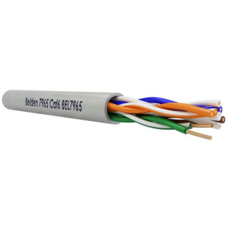 Belden CAT6 UTP Kabel 4X2XAWG23 7965E grijs doos 100m