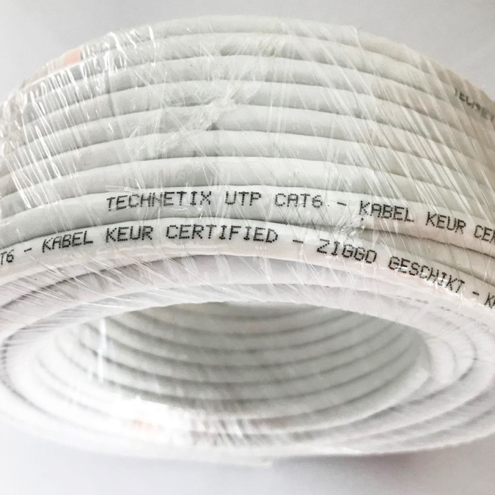 Technetix CAT6-IH-20M CAT6 UTP Installatiekabel 20 mtr. Eca