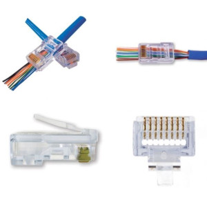 EZ-RJ45 CAT5E HD Connector p/s