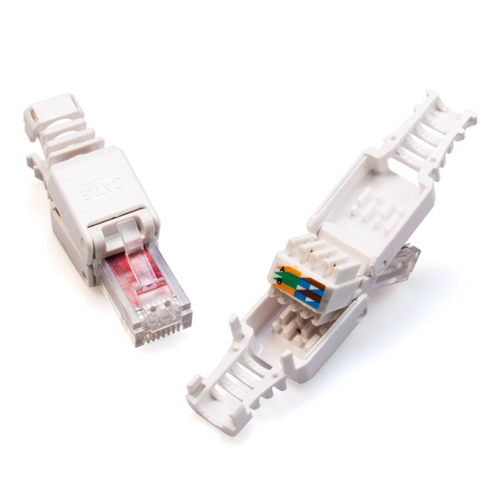 Technetix RJ45-DIY-SHOP CAT6 Connector, 2 stuks