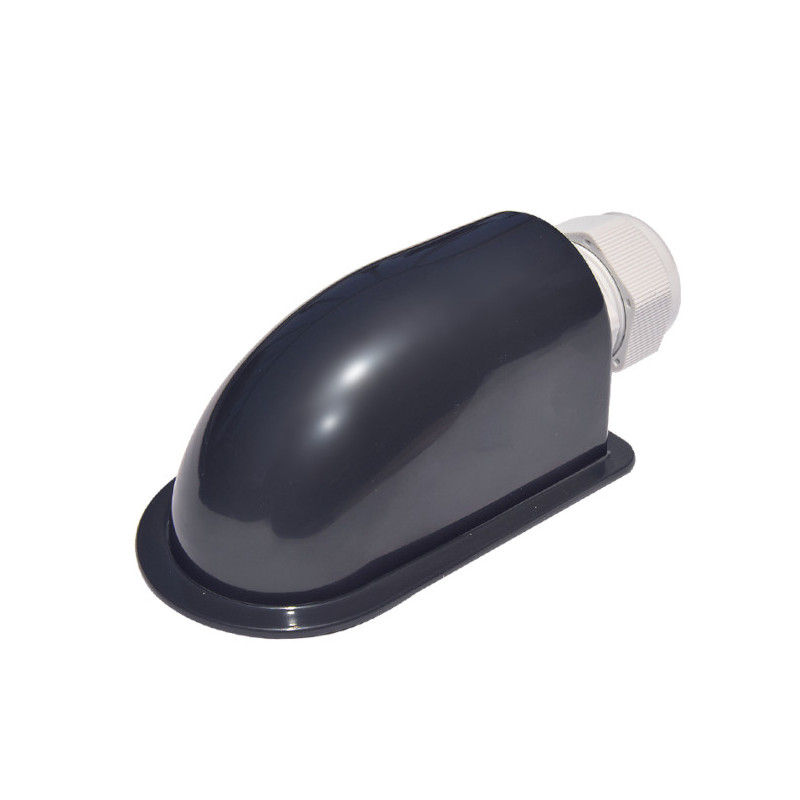 Teleco SPC64/1CH KIT zwart + Kabelwartel 64MM+ Compl. PG32