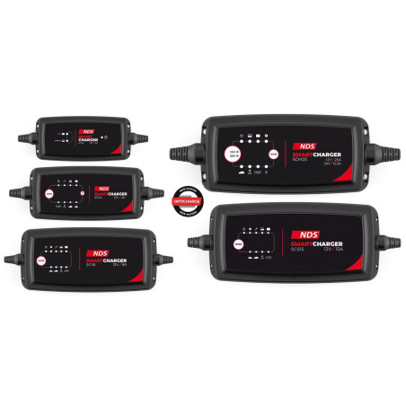 NDS SMARTCHARGER Acculader 12V-4A