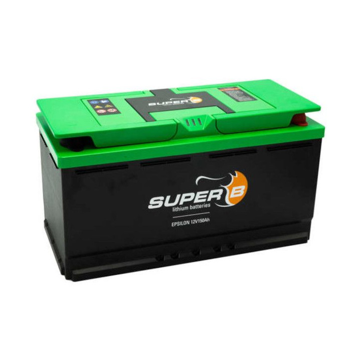 Super B Epsilon 12V150 LiFePO4 accu Bluetooth BMS
