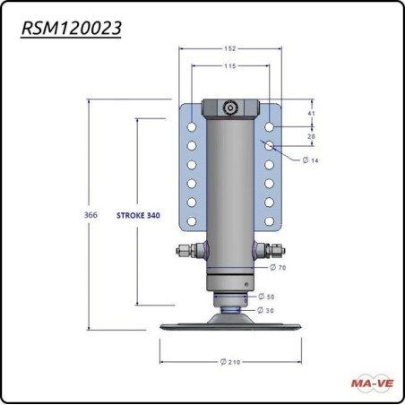 MA-VE KIT AL-KO SLC (Super light chassis)