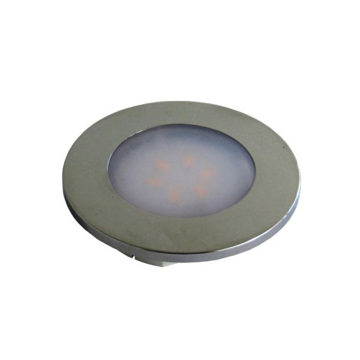 TravelLeds inb spot Ch70mm 6+6 Leds 3K+6K klem