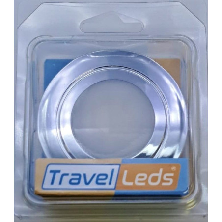 TravelLeds inb spot Ch 80mm 6+6 Leds 3K+6K schroef