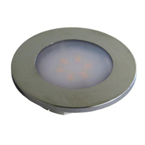 TravelLeds inb spot Ch 70mm 6+6 Leds 3K+6K schroef