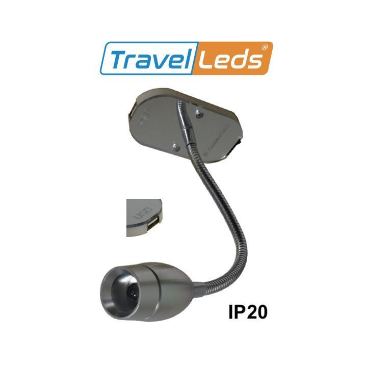 TravelLeds opb spot Ch flex led 5K 260mm Ch switch /usb