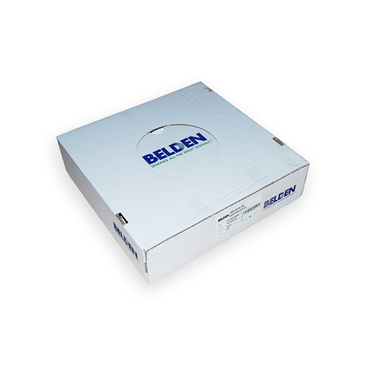 Belden H125 coax PVC wit 100 mtr. Eca