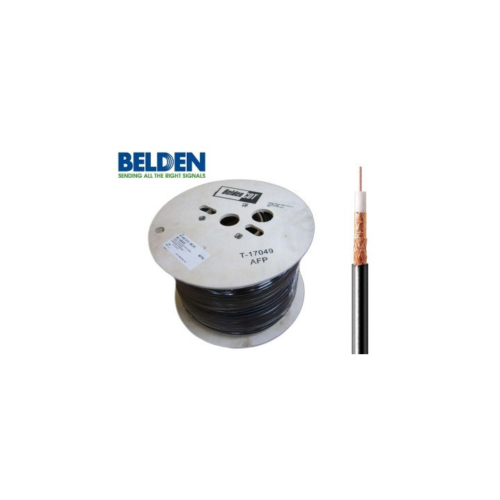 Belden PRG11 coax PE rol 100 mtr.