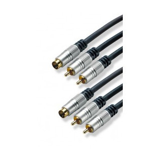AV 2 Cinch+S-Video 2 Cinch+S-Video Male 5 Mtr. opop