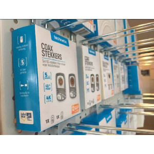 Technetix RLA++21-3-S SHOP CATV IEC coaxkabel 3mtr. Ziggo