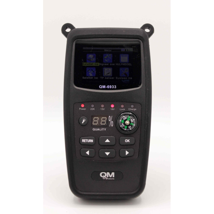 QM HD Satellietmeter met Satelliet Herkenning