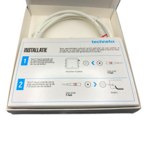 Technetix RLA++30-1.5-S SHOP Modem F-con Coaxkabel 1,5mtr. Z