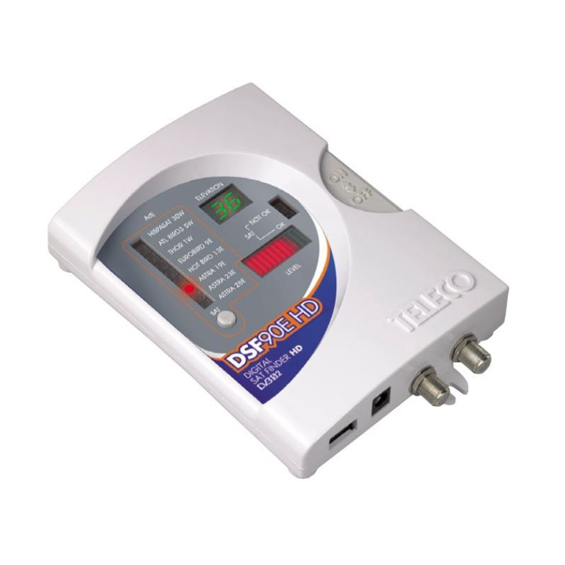 Teleco DSF90/E HD Satfinder Voyager Digimatic 12V BX