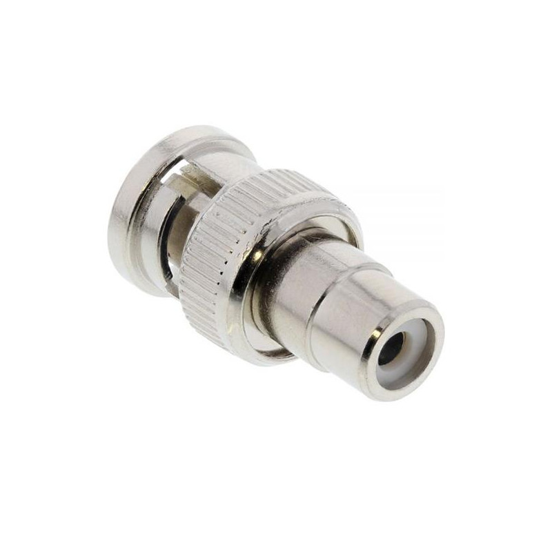 Cinch/BNC Verloopconnector