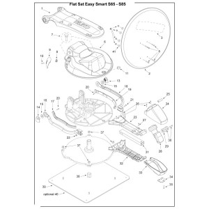 Teleco 10442 spare part blindklinknagel motorkap CL.E.65/85