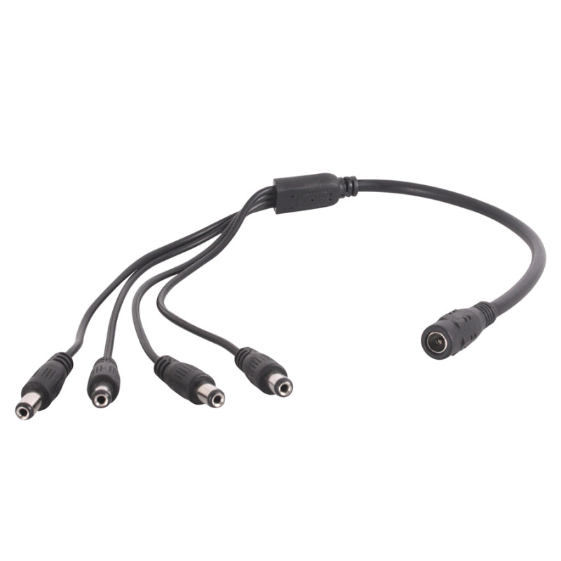 Triax Power extension DC cable, 1x female - 4x male
