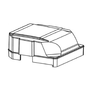 Telair 05931 spare part verdamperkap silent 8300H