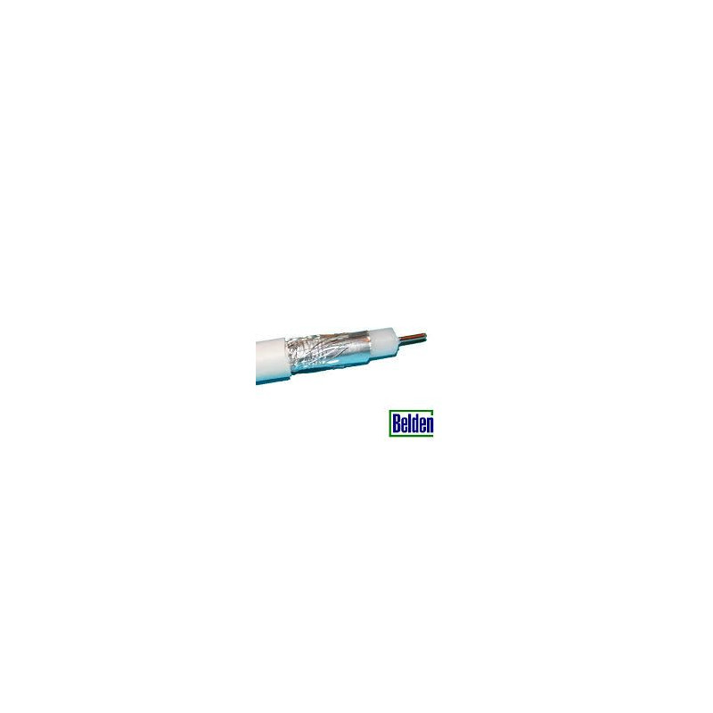 Belden H125 PVC wit 500 mtr. Haspel