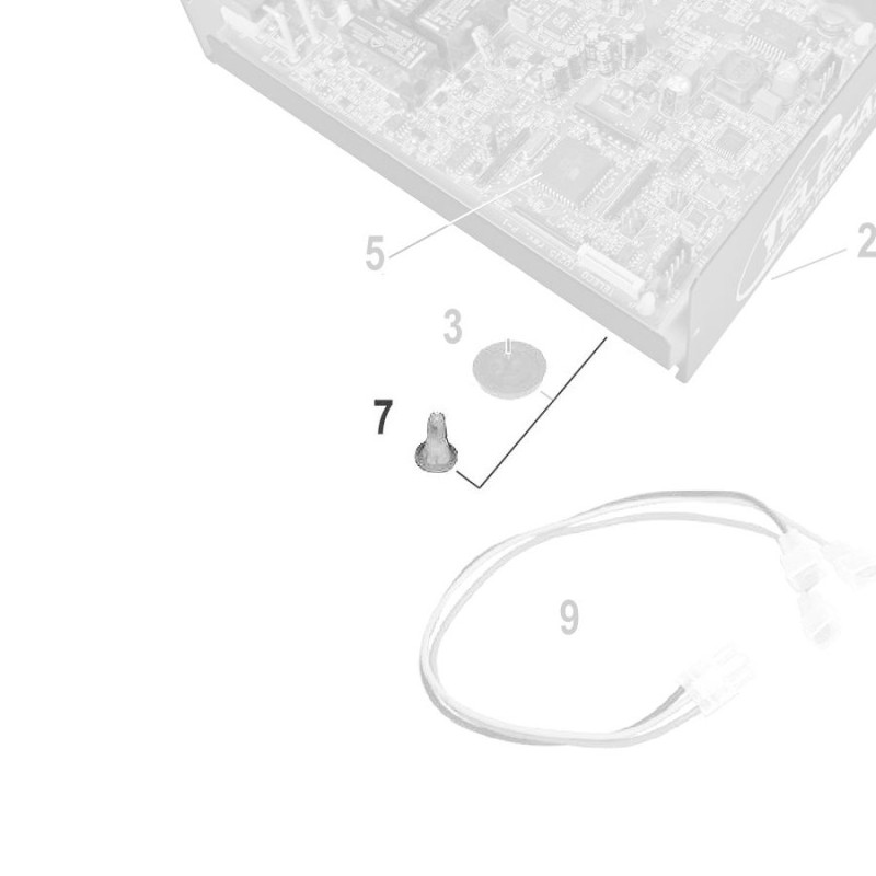 Teleco 01458 spare part Steun T.CL.E.65/85