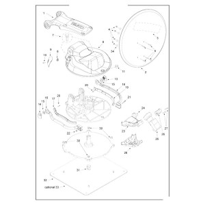 Teleco 10425 spare part Schroef M5x10 CL.65