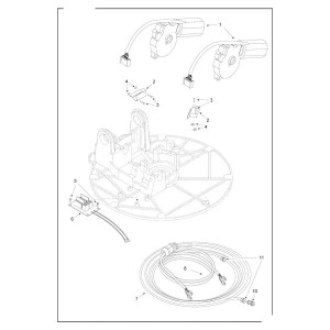 Teleco 03280 spare part Stekkertje dubbel FF13 CL.E.65/85