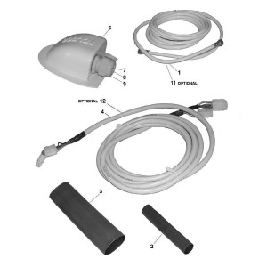 Teleco 09765 spare part Besturingskabel 10-p. 2m CL.E.65/85