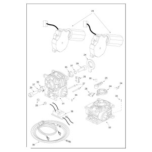 Teleco 12569 spare part Horizontale aandrijving T.65/85