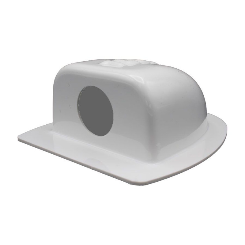 Teleco 19714 spare part Kabeldoorvoer wit T.65/85