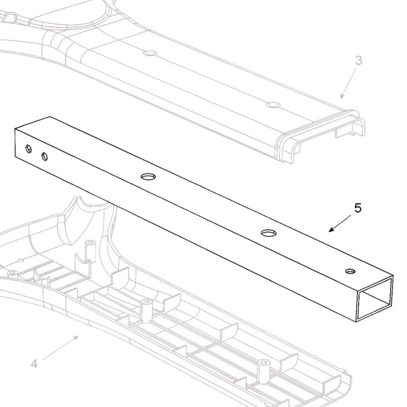 Teleco 11164 spare part Skew LNB draagbuis 85