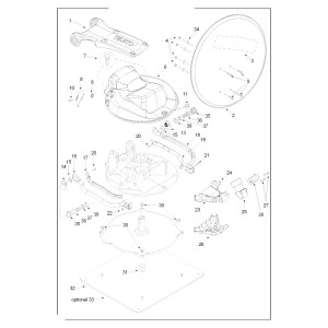 Teleco 10781 spare part Zelftapp.schroef M2.9x9.5 E.65/85