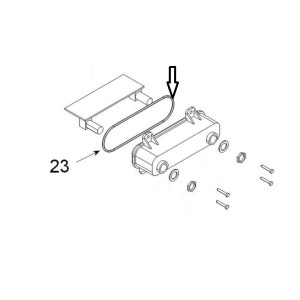 Teleco 10487 spare part Schotel 63X59 T.CL.Moto. 65