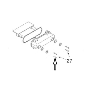 Teleco 11006 spare part Zelftap. schroef M2.9x9.5