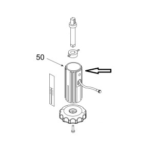 Teleco 08994 spare part LNB draagarm Magicsat 650 (SLNB45)