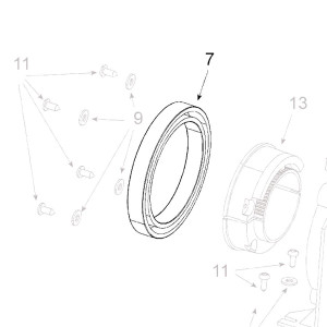 Teleco 10315 spare part Lager 61812 2RS