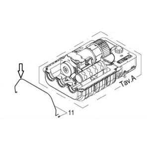 Telair 30149 spare part Veiligheidsdraad + klem