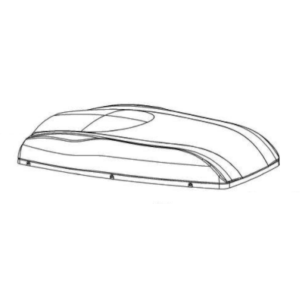 Telair 07942 spare part Bovenkap Dualclima HN Black