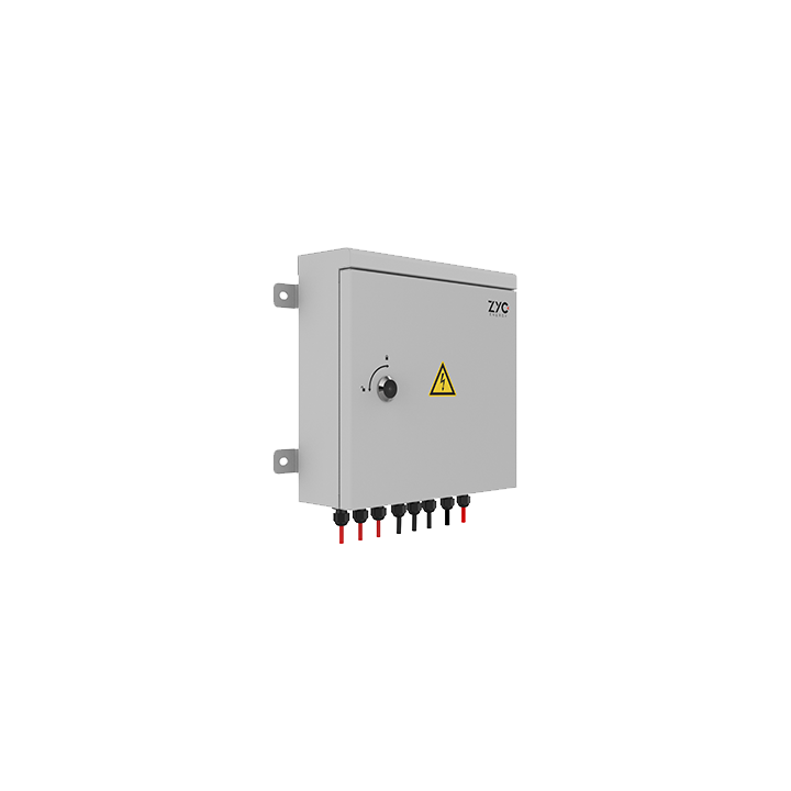 Combiner box for 3 storage towers