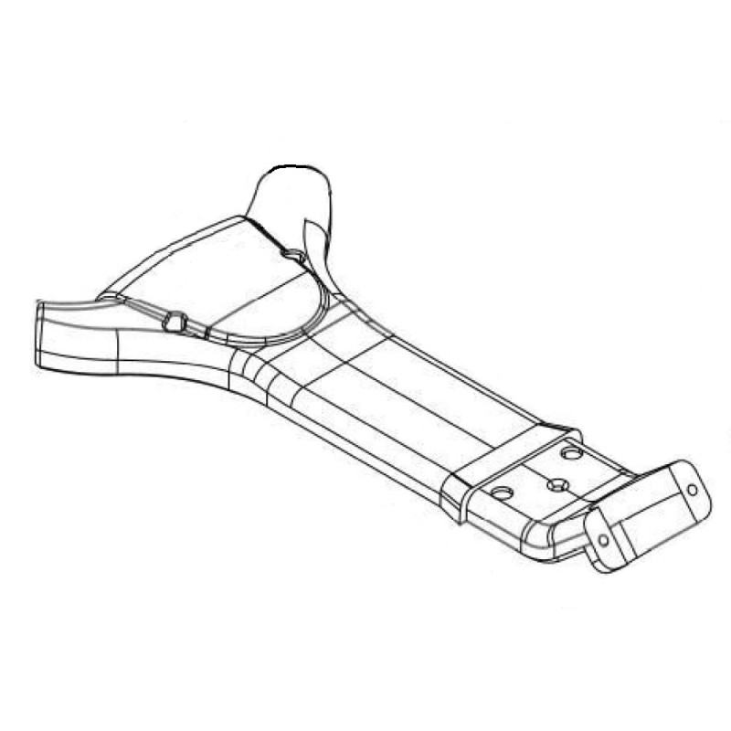 Teleco 10540 spare part Buisafdekkap LNB bovenkant E.85