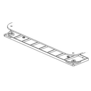 Teleco 12320 spare part Montageplaat (p/s) T.65/85