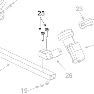 Teleco 09014 spare part Schroef M5x30 CL.65/85