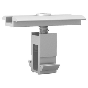 MC SET DomeClamp 30 – 50 mm Silver Universal