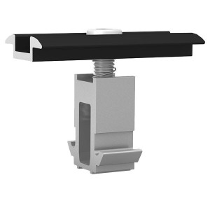 MC SET DomeClamp 30 – 50 mm Black Universal