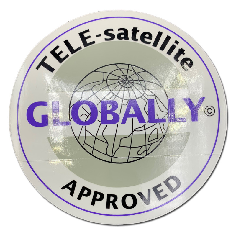 Teleco 08096 spare part Globally sticker Magicsat/Flatsat
