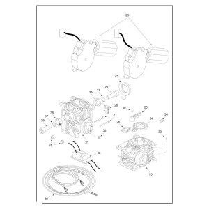 Teleco 13434 spare part Schroef M10x40 T.65/85