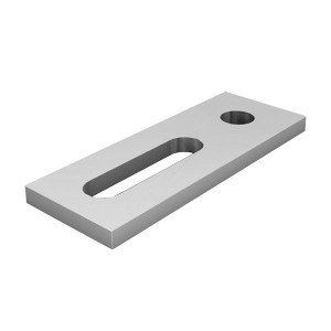 Adapter plate aluminium M12