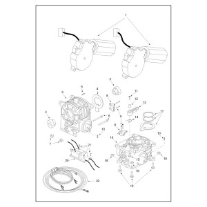 Teleco 03081 spare part Schroef M5x25 T.65/85