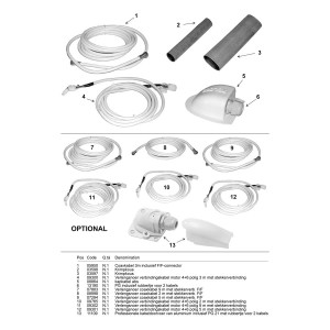 Teleco 03598 spare part Krimpkous T.CL.E.65/85